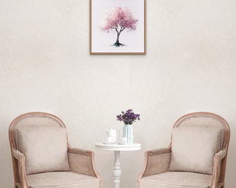 Japanese Cherry Blossom Tree Digital Print