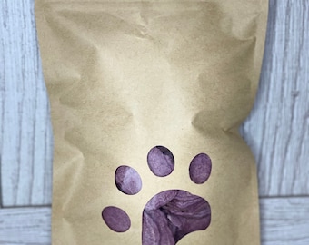 Sweet Potato Dehydrated Dog Treats For Dogs: 100% Purple Sweet Potatoes