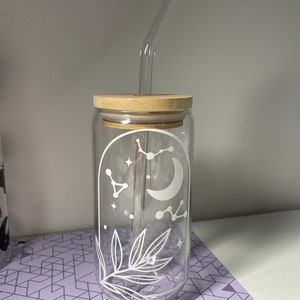 Floral moon cup