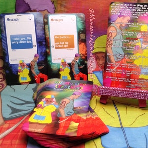 À coup sûr, la vérité, c'est ORACLE CARDS | Karmique | Amour Oracle | Flamme jumelle | vérité exposée | SMS (61 cartes)
