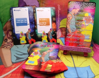 Hit My Line Oracle Cards | Twin Flame, Karmic Messages (61 Cards)