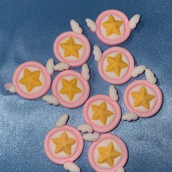 Moon Girls Flatback Cabochons