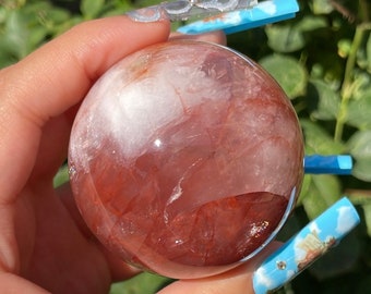 Fire Quartz sphere