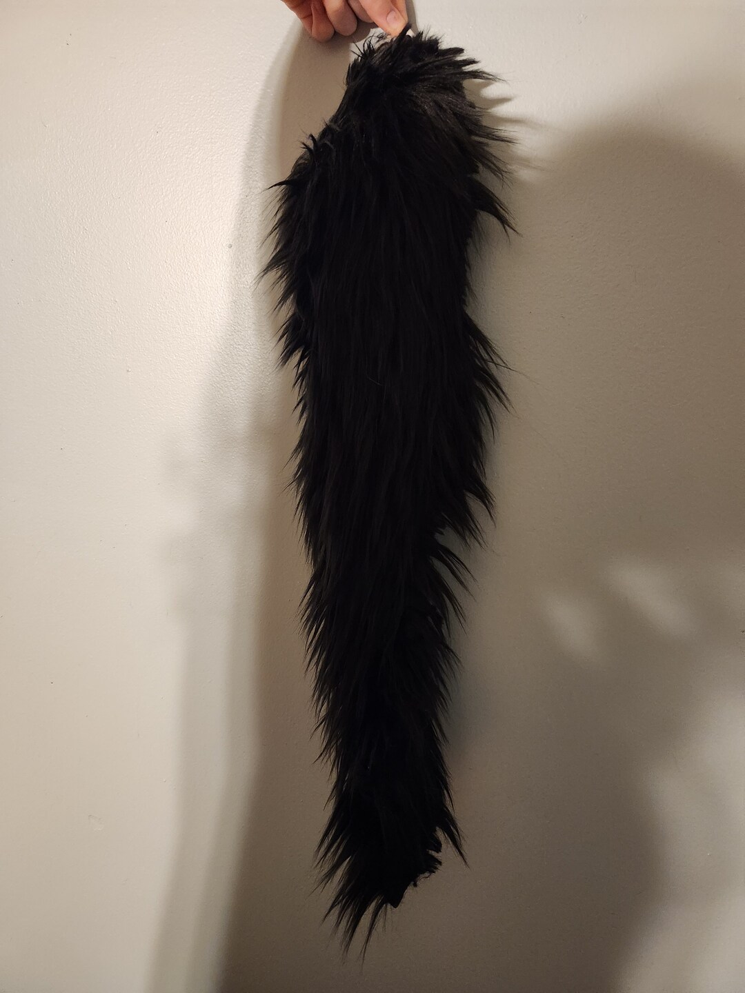 Black Wolf Tail Etsy