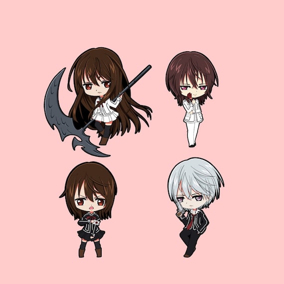 Vampire Knight Chibi Enamel Pins - Etsy