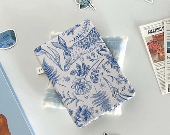 Rabbit Flower Personalized All New Kindle Paperwhite 12th 2024 case, Paperwhite 6.8&quot; Cover, Kindle 10 11th Gen Case, Kobo Case Gifts For Mom