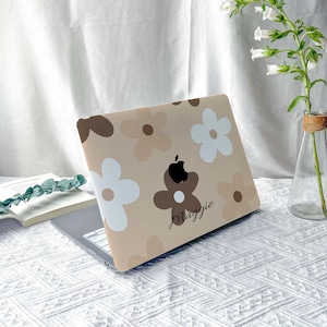 Little khaki flower New MacBook M2 Air 13 2022 A2681 Pro 13 A2338 Pro 14 15 16 M3 Air 15 A3114 2024 Laptop Case for Air 13 11 Gifts For Her