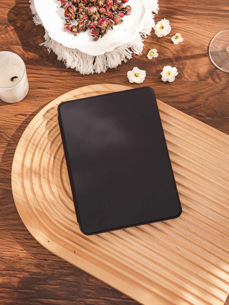 Detachable Magnetic Kindle case, Personalised Initials Kindle Paperwhite 7" 2024 case, Kindle Gen 10th 11th 6" Case, Kobo Libra Case Gifts image 13