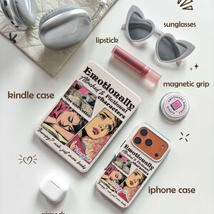 Personalized Kindle Case, Kindle 11th Generation 2024 6“ 7" Case, Kobo Libra Case, Newest Scribe Colorsoft 11" Case, Gifts For Book Lovers image 2