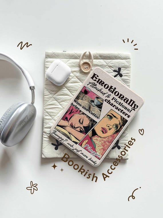 Kindle Case Cover, Newest Kindle 11th Generation 2024 6“ 7" Case, Kobo Libra Case, iPhone Magsafe Case, Personalized Gifts For Book Lovers