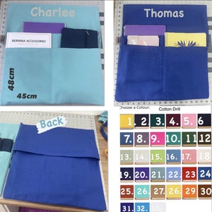 SCHOOL CLASSROOM ACCESSORIES , Library Bags,Recorder Pouches,Prayer Bags,stoles,book sleeve, books, tablecloth