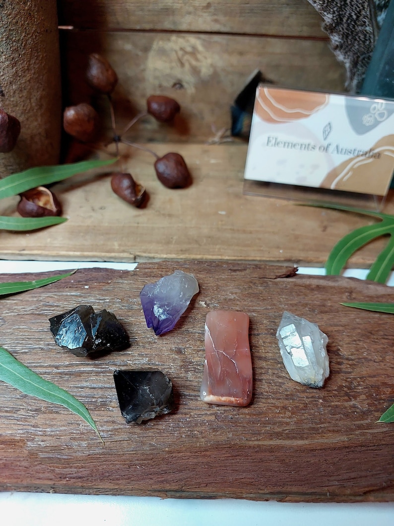 Australian Quartz Crystal Collection - Etsy Australia