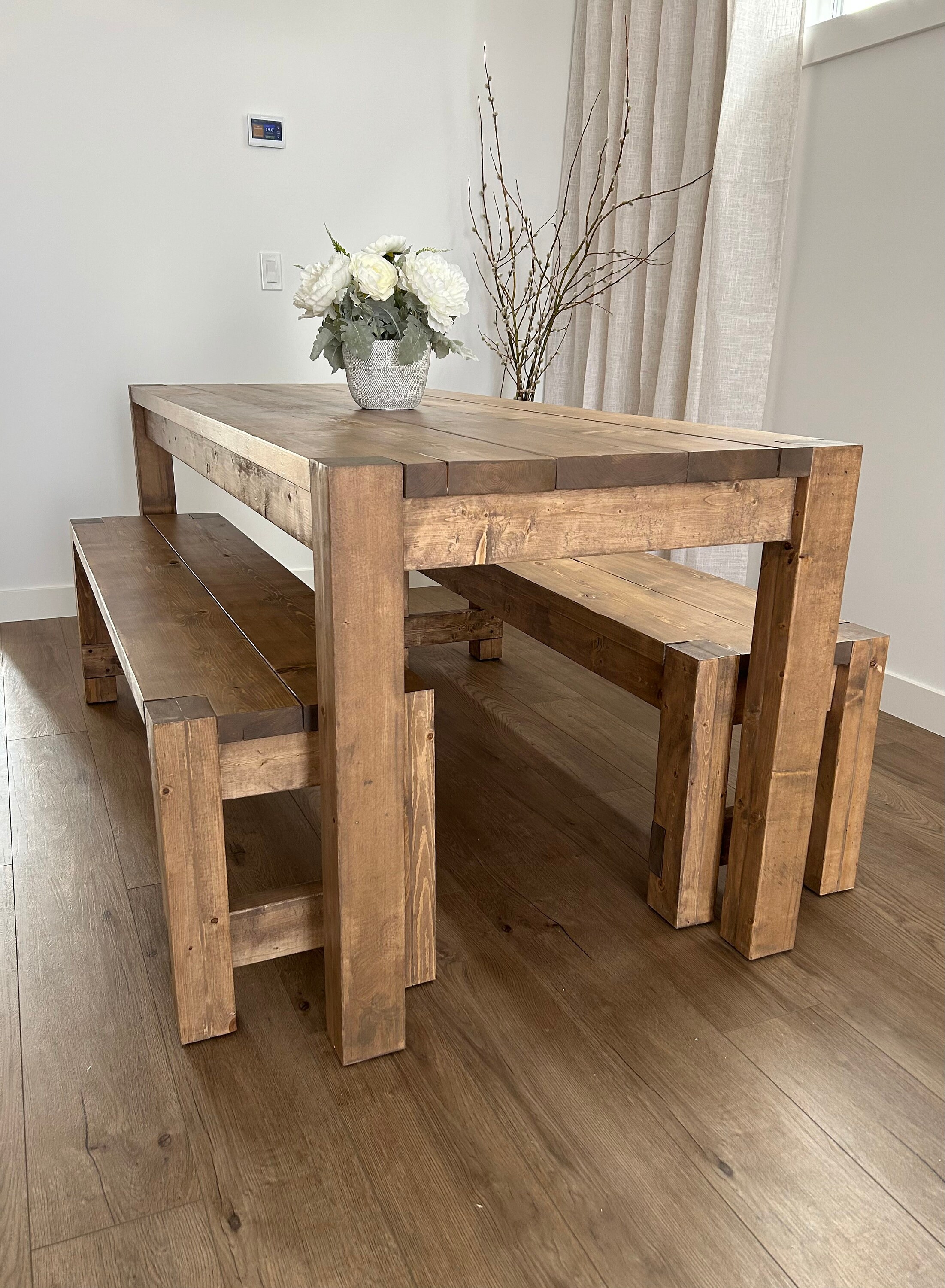 Picture of Plans: Minimalist Modern Bench - Etsy