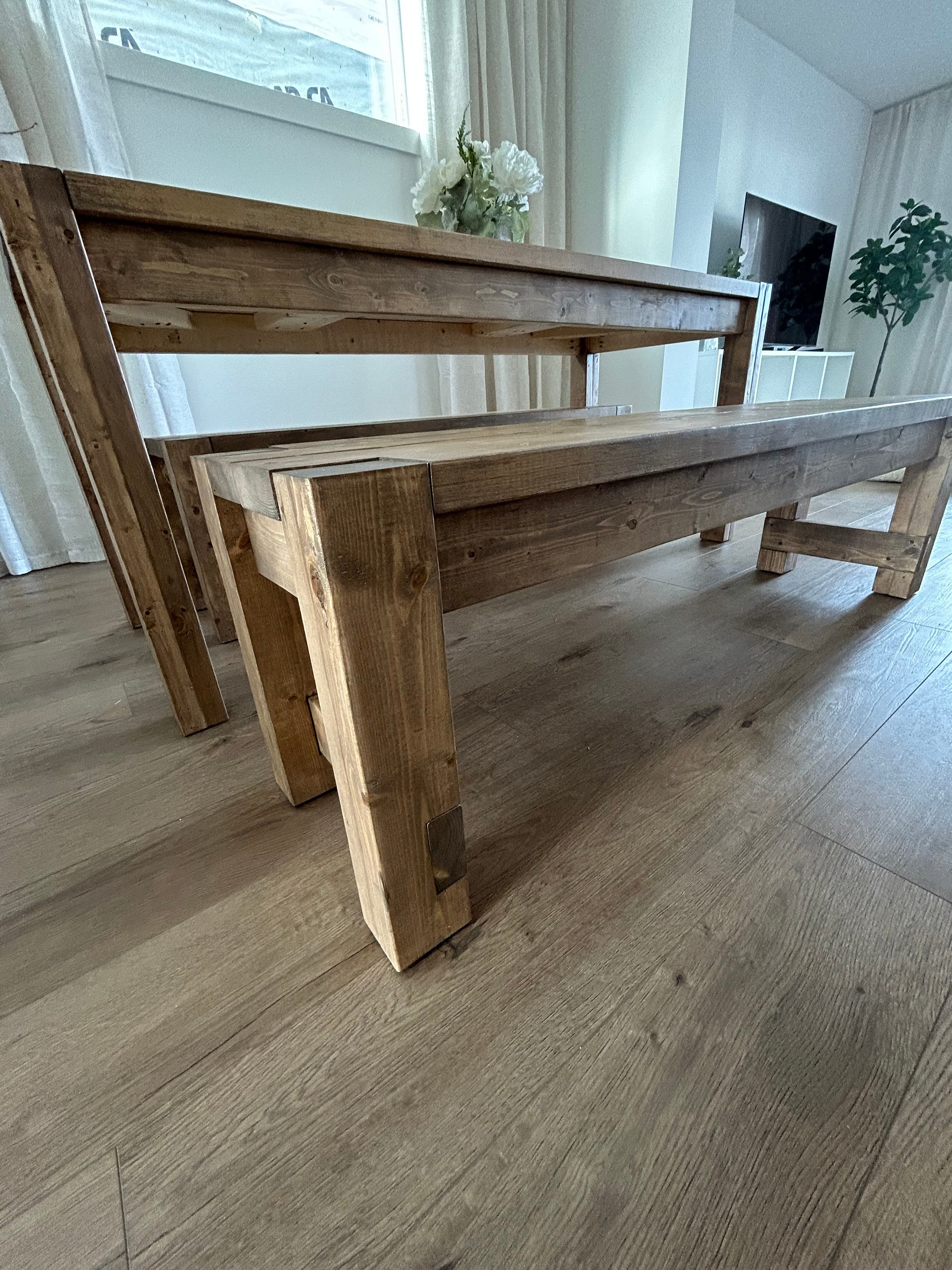 Image showcasing Plans: Minimalist Modern Bench - Etsy