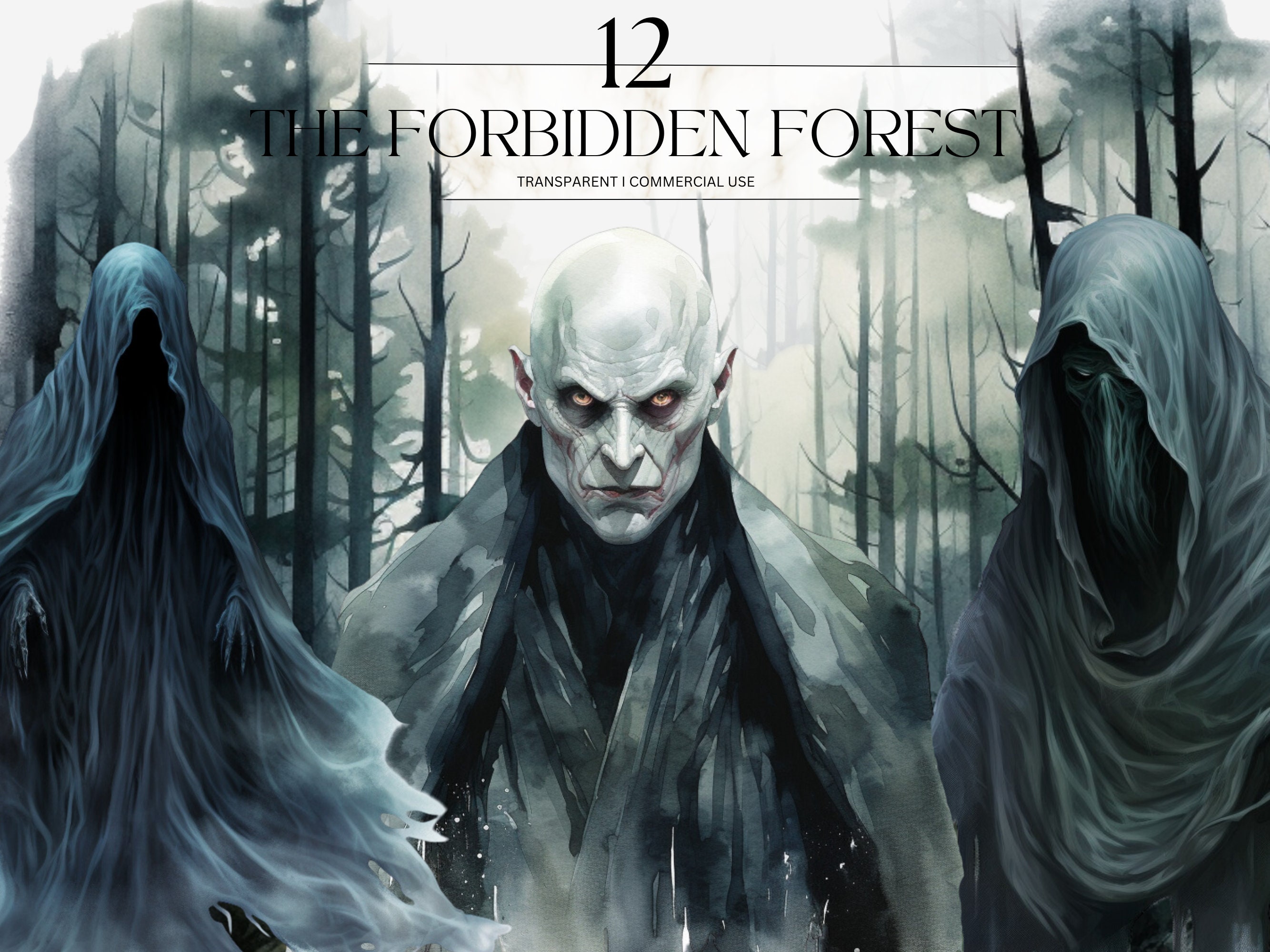 Etsy Forbidden Forest -