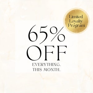65% de desconto em TUDO neste mês l Programa de fidelidade recompensando você com pacotes de clipart MegaCheap da LuxNur, incluindo uso comercial GRATUITO!