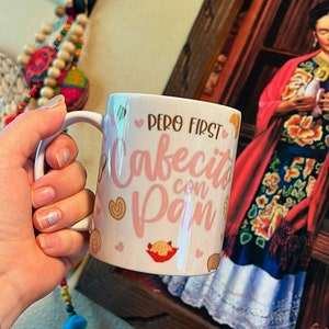 Primer cafecito con pan tasita |tasita de pan dulce