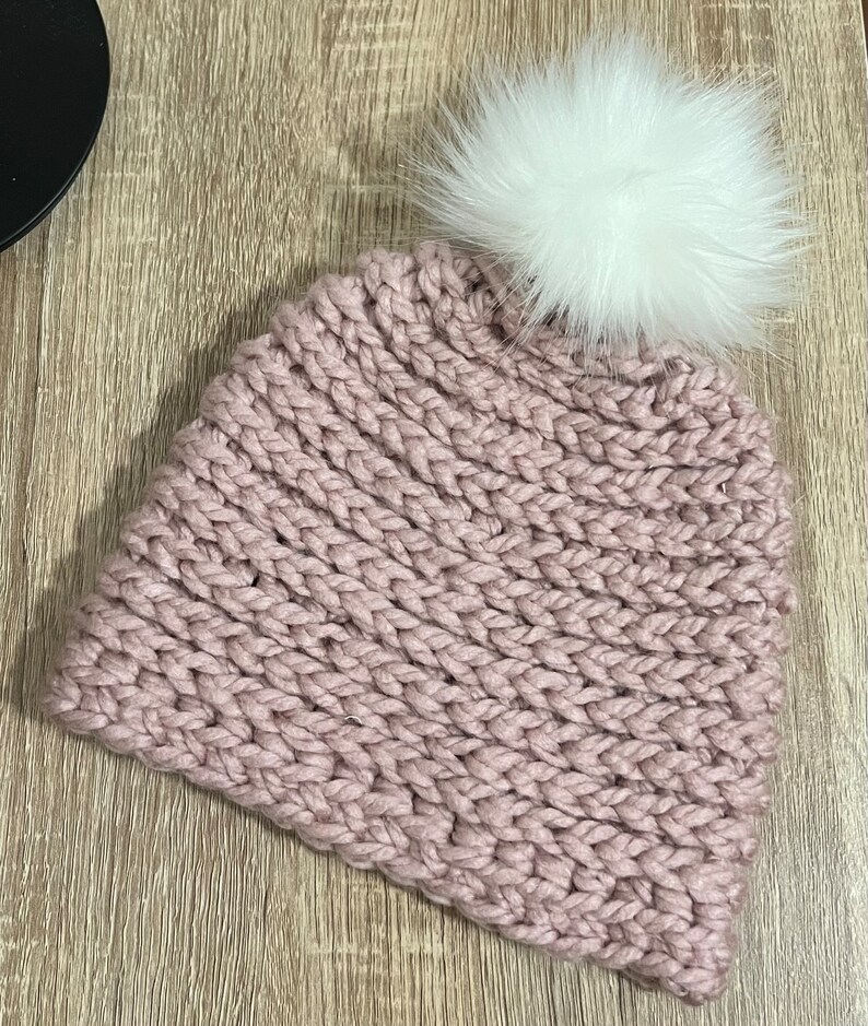 Winter Beanies With Pom Poms Handmade Etsy Australia