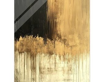Flowing Harmony: Modern Abstract Art – Acrylic Print