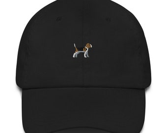 Beagle Dog Dad/Mom Hat, embroidered baseball cap