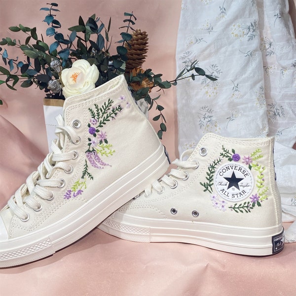 Bridal Converse - Etsy