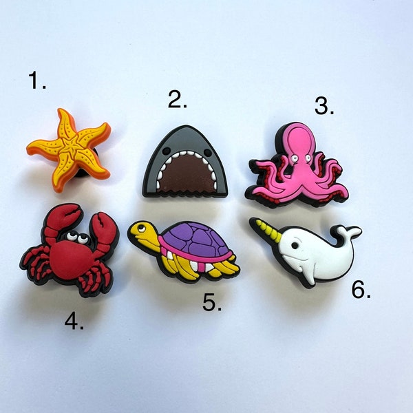 Croc Jibbitz Ocean Etsy