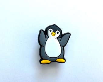 Penguin shoe charm - penguin shoe accessory - trending now - penguin clog clip - nature shoe accessories - Charmitz charms