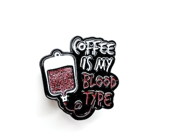 Enamel coffee Charm - coffee shoe clips - latte shoe charm - caffeine - glitter clogs charms  - caffeine addict - coffee is my blood type -