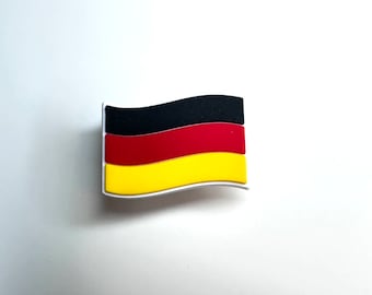 Germany Flag Clog Charm: National Pride Shoe Accessory