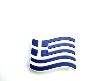 Greece Greek Flag Clog Charm: National Pride Shoe Accessory