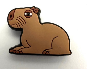 Capybara Shoe Charm: Carpincho Clog Accessory