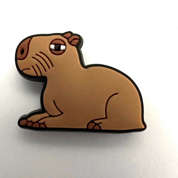 Capybara clog accessory - capybara shoe charm - carpincho clog clips