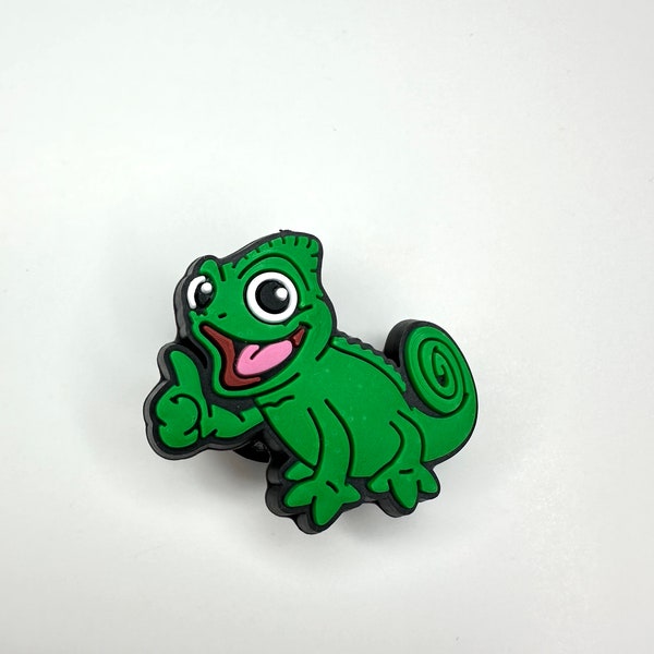 Chameleon shoe charms - amphibian shoe charms - lizard shoe accessories - funky clog charms - Charmitz charms