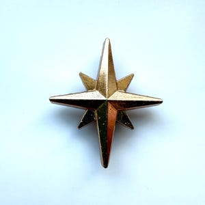 Gold Star Celestial Aesthetic Shoe Charms: Gold Clog Accessories Funky Gift Ideas