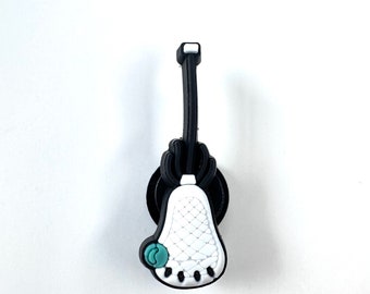 Lacrosse Stick Schuhanhänger: PVC Clip - Sport Geschenk