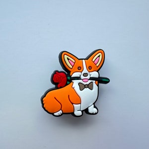 Corgi Shoe Charm: Dog Clog Accessory
