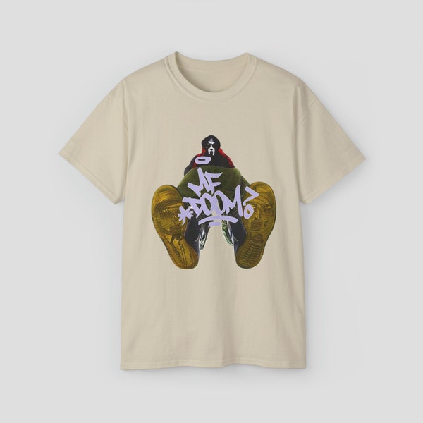 MF Doom T-Shirt | MF Doom Graphic Tee, Doomsday, Madvillain Metal Face Tee, Music Gift, MF Doom