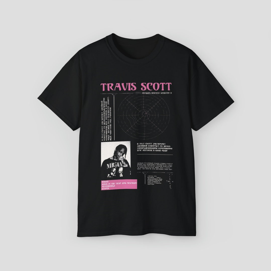Utopia Cactus Jack Shirt Travis Scott Shirt Rapper Merch Concert Shirt