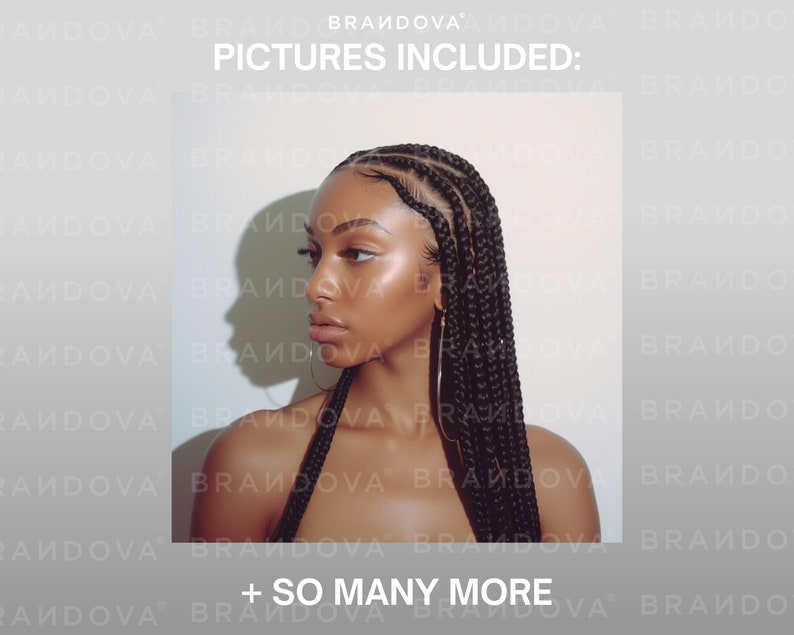 May include: A close-up of a woman's face with long black braids. The image is in black and white and the woman is looking to the side. The text "PICTURES INCLUDED: + SO MANY MORE" is at the bottom of the image.