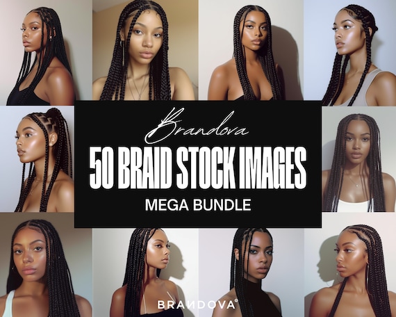 50 BRAID STOCK PHOTOS | Beauty Stock Photos Pack | Hair Stock Photos |Braids | Stock Photos | Makeup Stock Photos| Hair Extensions | Black