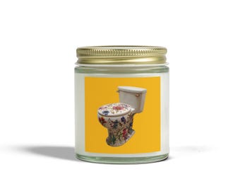 Whimsical Toilet Candle - Funny Bathroom Decor, Unique Home Gift