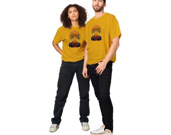 Psychedelic Tree Of Life T-shirt, Acid Trippy, Unisex Cotton Crewneck