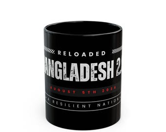 Bangladesh 2.0, Quota Movement, Black Mug (11oz, 15oz)