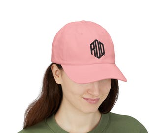 Hexagon Monogram ROD Cap | Embroidered Dad Cap