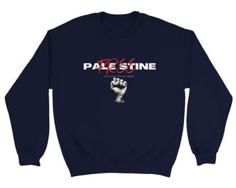 Free Palestine Crewneck Sweatshirt, Unisex Freedom T-Shirt