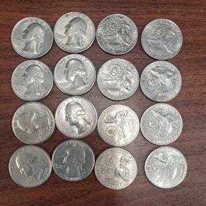 1976 Bicentennial Quarters 10 Dollar Face Value Roll (40ct)  Full Roll Collector Coins #902