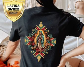 La Virgen de Guadalupe Shirt: Tonantzin Virgin Mary, Latina Unisex Tee