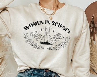 Women in Science Sweater: Feminist STEM Empowerment