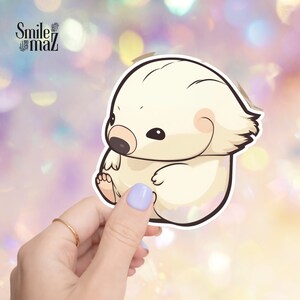 White Tamandua Sticker | High Quality Waterproof Sticker | Australian Animal Sticker Kawaii Sticker | Laptop Decal