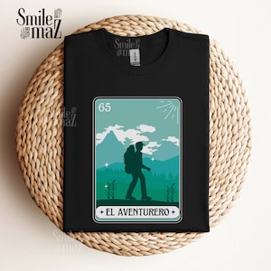 El Aventurero Loteria Shirt | Millenial Loteria, Gift for Him, Mexican Shirt , Camisa para Hombre Latino